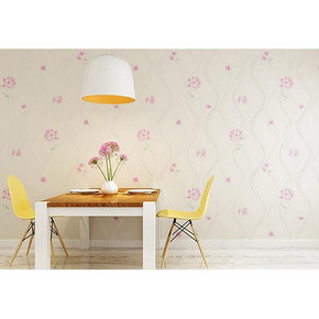 米素 欧式无纺布3D田园风墙纸 5.3㎡/卷 9.9元包邮(19.9-10券)