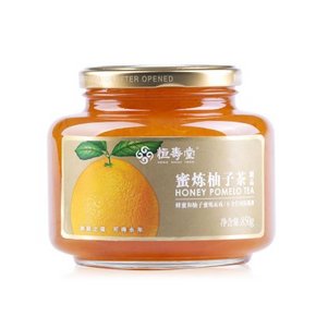 恒寿堂 蜜炼柚子茶大瓶装850g 19.9元