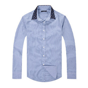 PEACEBIRD 太平鸟 男装条纹都市休闲衬衫 79元包邮