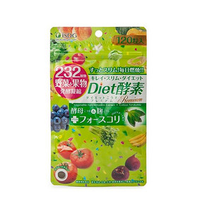 日本ISDG 医食同源 Diet润肠瘦身酵素 120粒 69元包邮(99-30券)