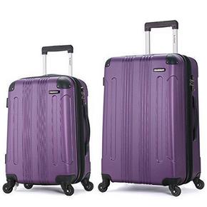 Rockland CF08 万向轮拉杆箱套装20+24寸 349元(698-349码)