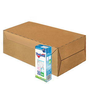 华南地区# 新西兰 纽仕兰 半脱脂牛奶250ml*24盒  约40元(79，199-100)
