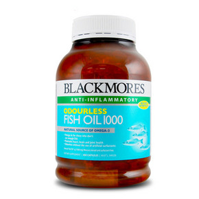 澳佳宝Blackmores 深海鱼油软胶囊欧米伽3 无腥味 400粒 109元包邮
