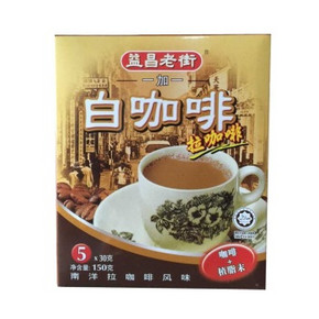 秒杀预告# 益昌老街 1+1白咖啡150g 14点 1元