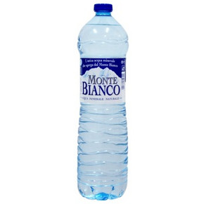 白朗峰 （MONTE BIANCO）天然水1.5L 意大利进口 1元