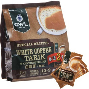 秒杀预告# 猫头鹰 三合一咖啡600g 10点 1元