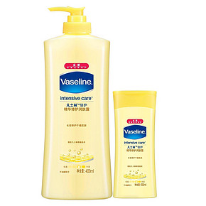 VASELINE 凡士林 倍护精华修护润肤露(400ml+100ml) 39元
