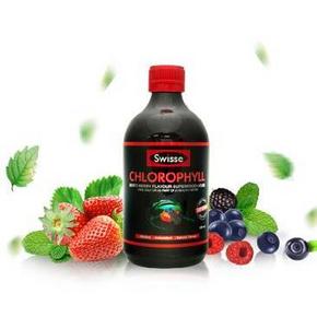 解毒神水#澳洲Swisse 叶绿素液梅子味500ml 64元(79-15券)