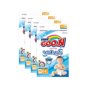 日本 大王GOO.N纸尿裤M68*4包 289元（319-30券）