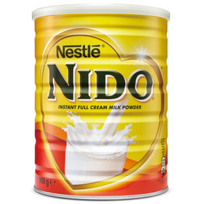 荷兰原装进口 雀巢  Nido速溶全脂高钙奶粉900g 约50元(99，199-100)