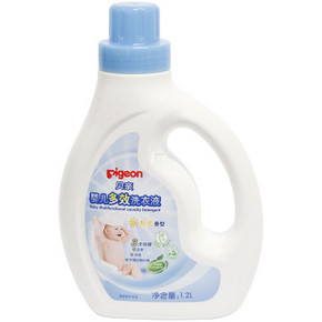 Pigeon 贝亲 婴儿多效洗衣液 阳光香型1.2L*2瓶 40.7元(第2件2折)
