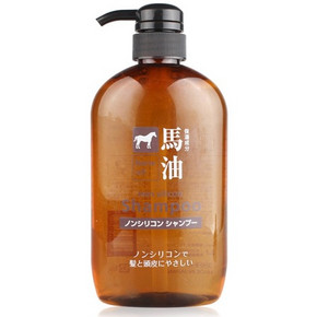 熊野油脂（Horse oil）马油洗发水 600ml 折29.9元(39.9，99-30)