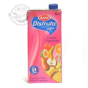 西班牙原装进口 真维(Juver)热带水果汁1L 5.9元