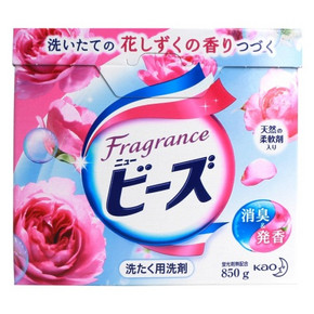 花王 KAO 花王 玫瑰花香柔软洗衣粉850g x5件 69.5元(99.5-30)