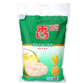 秒杀预告# 香满园 美味富强小麦面粉5kg 14点 1元(1500件)