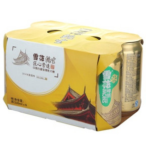 华北/华东：雪花啤酒(Snowbeer)8度纯生330mlx 6听 9.9元