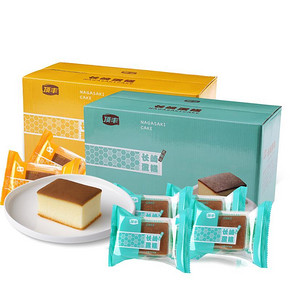 唯有美食不可辜负# 顶丰长崎蛋糕 乳酪味or蛋奶味 1000g 29.9元包邮