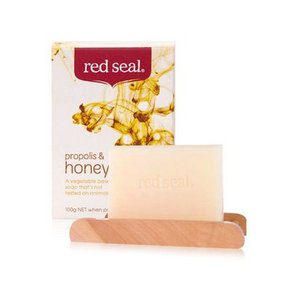 红印 抗皱滋养 蜂胶蜂蜜天然植物皂 100g*4件 98元包邮