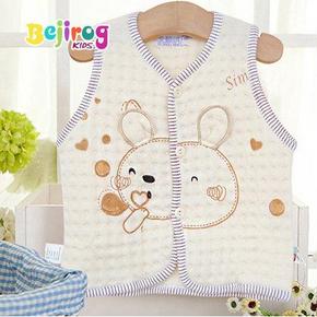 白菜价# 北极绒 婴幼儿三层棉马甲 9.9元包邮