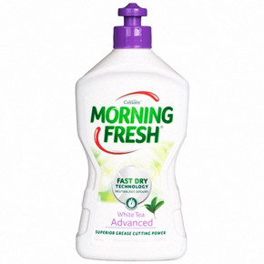 能浇花的洗洁精# Morning Fresh 超级浓缩护手洗洁精 400ml 白茶味 9.9元