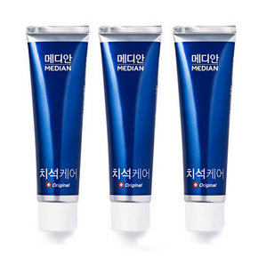 韩国 Amore爱茉莉 Median麦迪安86牙膏（蓝色）120ml*3 券后24.9元包邮