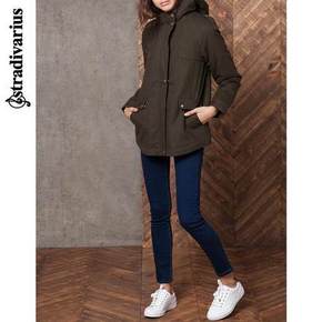 Stradivarius 商场同款 连帽棉衣  159元
