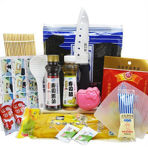 寿司之神# 御之味 家庭DIY超值寿司材料食材14件套 19.9元包邮
