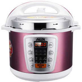 手机端：奥克斯(AUX) Y502S 5L电脑版 双胆电压力锅 149元包邮