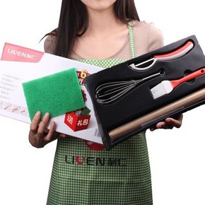 白菜价# Liven 利仁 电饼铛超值大礼包 六件套 9.9元