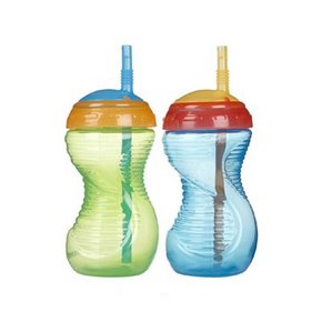 munchkin 满趣健 易握吸管杯 296mlx2个装 折49元(98选2)