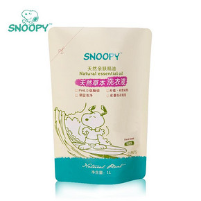 Snoopy 史努比 宝宝洗衣液1L 7.9元包邮(33.8-25.9)