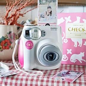 富士 一次成像拍立得 mini7相机 自拍神器  289元(顺丰包邮)