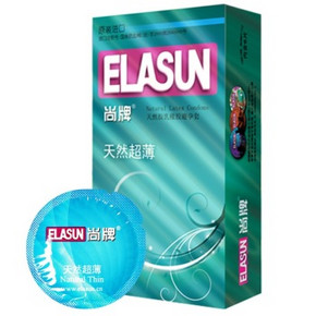 手机端：尚牌（ELASUN）避孕套 天然超薄6片装 原装进口 1元