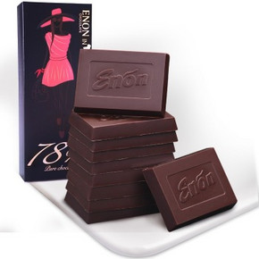 怡浓 黑巧克力礼盒装 78%口味 120g 折12.4元(24.9，99-50)