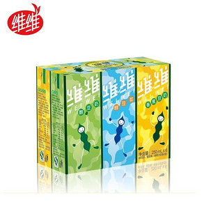 华东地区# 维维天山 雪维维豆奶欢乐装 250ml*6盒 4.9元