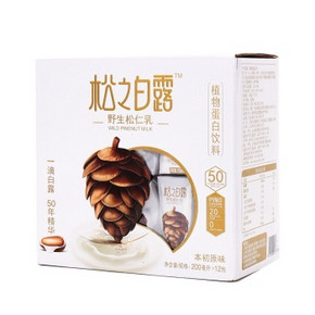 手机端：松之白露 野生松仁乳箱装200mlx12盒 36元