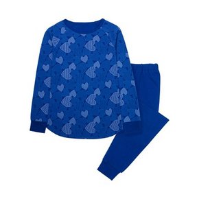 UNIQLO 优衣库 童装/女童 蓝色 起居套装 39元