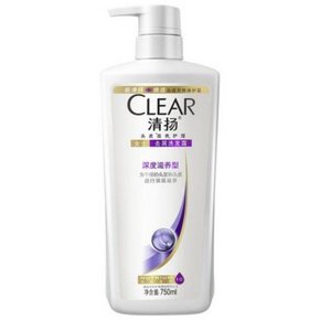 限华北# 清扬女士去屑洗发露深度滋养型白瓶 750ml 37.9元