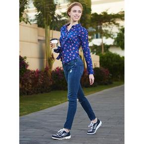 Skechers 斯凯奇 GO Walk系列 女士平底鞋时尚透休闲鞋 289元包邮
