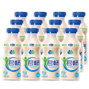 君乐宝 君畅乳酸菌饮料 330ml*12瓶  29.9元包邮