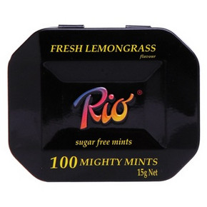 手机端# Rio 无糖薄荷糖 清凉润喉糖 柠檬香草味15g 折3.5元(5，2件7折)