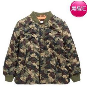 巴拉巴拉 balabala 男童棉服保暖防风休闲外套 59元