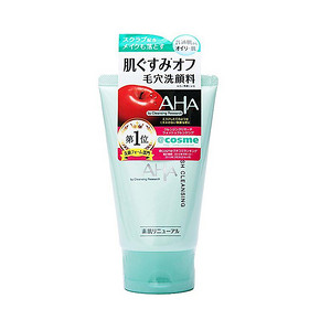 COSME大赏# 日本 AHA 果酸柔肤洗面奶120g 券后44.9元包邮