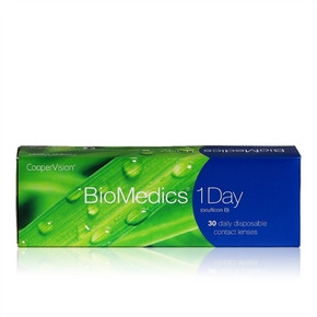 库博Biomedics欧柯莱视日抛30片装+同款试戴片6片+润眼液15ml 79元包邮