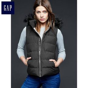 Gap Primaloft简约经典选色连帽休闲棉背心 198元包邮