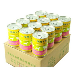 路斯 宠物 草原牛肉犬罐头 375g*12罐 折23元(29，3件8折)