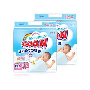 GOO.N 大王 干爽维E尿裤 NB90片/包x2包 券后143元包邮