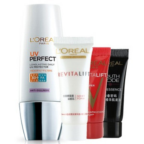 欧莱雅（LOREAL）美肌防护套装 99元(199-100)