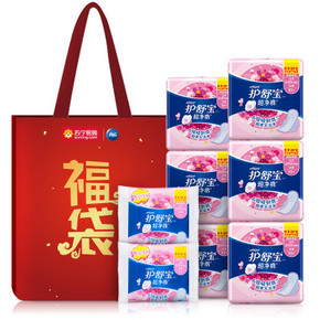 护舒宝 超净棉棉柔丝薄日用10片卫生巾240mm*6包+送体验装4片 29.9元