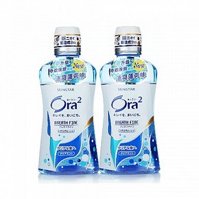 Ora2 皓乐齿 净澈气息漱口水460ml*2瓶*3组 116元包邮（216-100）